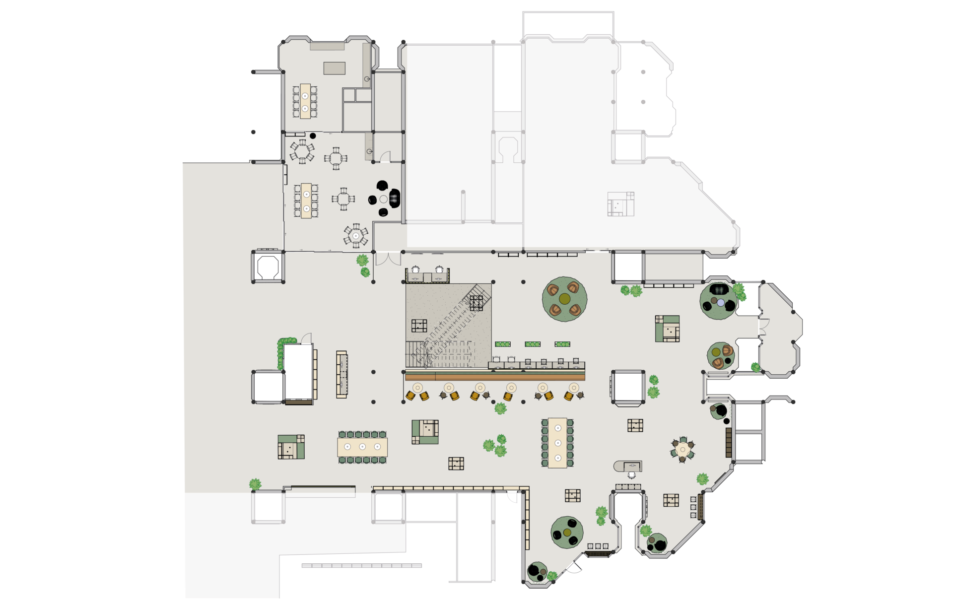 Sølvberget Bibliotek plantegning