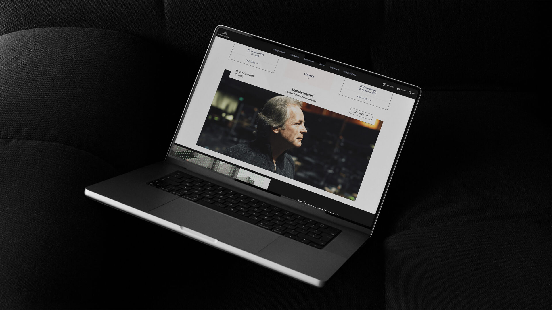 Haltenbanken grieghallen digital nettside merkevare